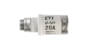 ETI Wkładka topikowa D02 GL 20A 002212001 - Bezpieczniki elektryczne - miniaturka - grafika 2
