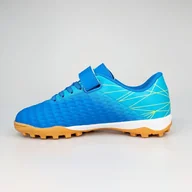 Piłka nożna - Turfy Piłkarskie Dziecięce Wygodne Sportowe Do Gry W Piłkę Nożną Na Rzepy Lekkie Trwałe Stabilne Koldi Niebieskie 36 - miniaturka - grafika 1