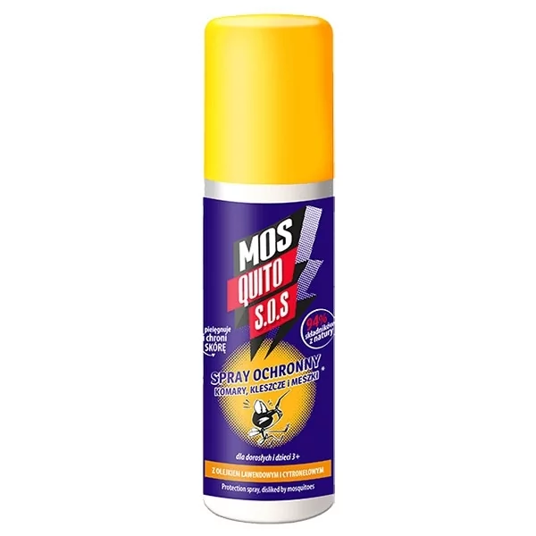 Mosquito S.O.S spray ochronny komary, kleszcze, meszki 125ml