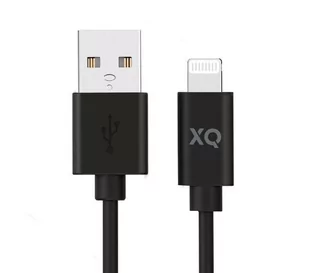 Xqisit Lightning - USB-A 2.0 1,5m (czarny) - Akcesoria do tabletów i e-booków - miniaturka - grafika 1