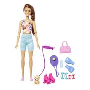 Lalki dla dziewczynek - Barbie, Relaks Fitness, zestaw z lalką i akcesoriami - miniaturka - grafika 1
