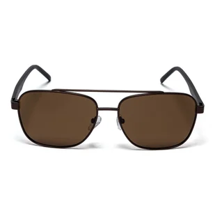 Gino Rossi GR6625S Brązowy - Okulary przeciwsłoneczne - miniaturka - grafika 1