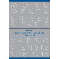 Wydawnictwa Uniwersytetu Warszawskiego Dzieje Uniwersytetu Warszawskiego 18161915 - Wydawnictwo Uniwersytetu Warszawskiego - Felietony i reportaże - miniaturka - grafika 1