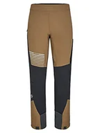 Spodenki męskie - Ziener Męskie spodnie softshell NAWO | Skitour, Nordic, wiatroszczelne, elastyczne, funkcjonalne, orzech włoski. Czarne, 60 - miniaturka - grafika 1