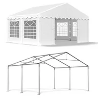 Pawilony ogrodowe - Namiot Imprezowy Letni 4x4 Biały SUMMER IPE - miniaturka - grafika 1