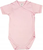 Body dla niemowląt - Body KOPERTOWE K/R 100% Bawełna Jasny RÓŻ r 62 KLEKLE - miniaturka - grafika 1
