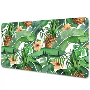 Mata ochronna na biurko Owoce ananasa 90x45 cm - Podkładki na biurko - miniaturka - grafika 1