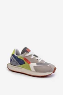 Sneakersy męskie - Buty Sportowe Sneakersy Męskie Memory Foam System Big Star NN174344 Szare-41 - miniaturka - grafika 1