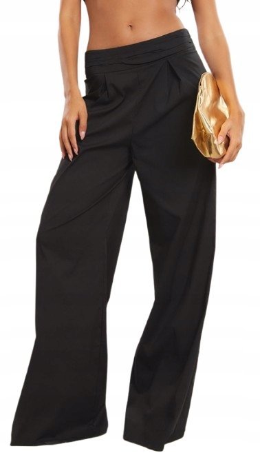 PRETTYLITTLETHING SPODNIE DAMSKIIE CZARNE 36 EJC