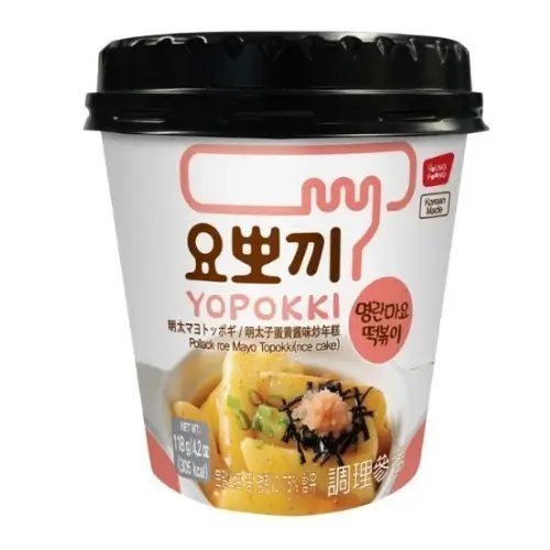 Yopokki Ricecake Creamy Pollack Mayo 118g