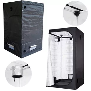 Namiot Do Uprawy Roślin Growbox Uprawowy Solidny 160X80X80 Cm - Szklarnie ogrodowe - miniaturka - grafika 1