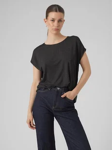 Vero Moda Bluzka w kolorze czarnym - Bluzki damskie - miniaturka - grafika 1