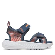 Buty dla chłopców - Sandały Skechers Microspec-Splash- 407034L/NVOR Granatowy - miniaturka - grafika 1