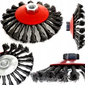 Materiały ścierne - Szczotka Obrotowa Boczna Pleciona 4,5"115Mm - miniaturka - grafika 1