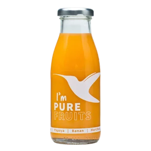 Collibre Pure Fruits, sok przecierowy, mango, papaya i marchewka, 250 ml - Soki i napoje niegazowane - miniaturka - grafika 1