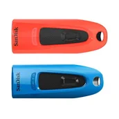 Oprogramowanie dedykowane - Pendrive Sandisk 64Gb Cruzer Ultra Flash Drive 3.0 Dwupak Niebieski+Czerwony - miniaturka - grafika 1