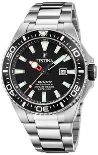 Zegarek Zegarek Festina F20663-3 Diver Professional - Zegarki męskie - miniaturka - grafika 1