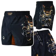 Kimona, stroje i obuwie - Krótkie Spodenki Treningowe Męskie Ground Game Mma Oni Samurai R. L - miniaturka - grafika 1