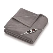 Poduszki, koce i materace lecznicze - Beurer koc elektryczny HD 150 Cosy Taupe - miniaturka - grafika 1