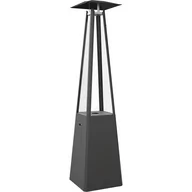 Ogrzewacze tarasowe - Ogrzewacz gazowy Umbrella stalowy czarny 12 kW kpl - miniaturka - grafika 1