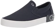 Trampki męskie - Calvin Klein Męskie trampki Ryor, granatowe, 46 EU - miniaturka - grafika 1