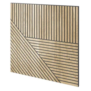 Panel frezowany fornir dębowy LAMELE3D - Toledo - Panele ścienne i boazeria Panel frezowany fornir dębowy LAMELE3D - Toledo - Panele ścienne i boazeria - miniaturka - grafika 1