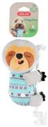 Zabawki dla psów - Zolux CHIQUITOS Leniwiec na sznurku zabawka pluszowa 22,5 cm - miniaturka - grafika 1