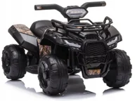 Pojazdy elektryczne dla dzieci - Quad na Akumulator 1 Silnik 6V 45W Muzyka MP3 USB Czarny - miniaturka - grafika 1