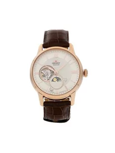 Zegarek Orient Zegarek RA-AS0009S10B Sun and Moon Open Heart - - Zegarki męskie - miniaturka - grafika 2
