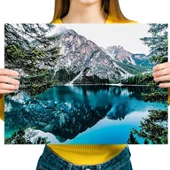 Zabawki kreatywne - Haft Diamentowy Diamond Painting,DIAMENTOWY MALARZ,Obraz DIY 5D,Mozaika Diamentowa 30x40,Góry - miniaturka - grafika 1