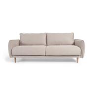 Sofy i kanapy - Beżowa sofa 210 cm Carlota − Kave Home - miniaturka - grafika 1