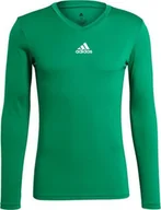 Koszulki sportowe męskie - Adidas Koszulka adidas TEAM BASE TEE GN7504 GN7504 zielony M - miniaturka - grafika 1