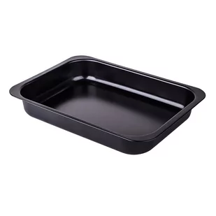 Altom FORMA BLACHA DO PIECZENIA TŁOCZONA 360x260 NON-STICK CZARNA (990-53) 5902882002217 - Formy do ciast - miniaturka - grafika 1