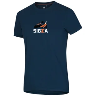 Koszulka męska Ocún Classic T Men Sigma-Shoe Rozmiar: XL / Kolor: ciemnoniebieski - Koszulki sportowe męskie - miniaturka - grafika 1