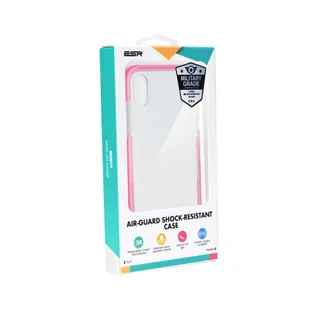 ESR Futerał Air Guard Apple iPhone Xs Max różowy - Etui i futerały do telefonów - miniaturka - grafika 1