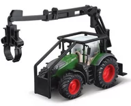 Tory, garaże, parkingi - Bburago Traktor Z Łądowarką Farmer - miniaturka - grafika 1