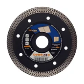 Tarcze do pił - Dexter Tarcza diamentowa TURBO DO GRESU 125 x 1.6 x 22.2 mm PRO - miniaturka - grafika 1