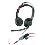 Słuchawki - Poly Blackwire C5220 USB-C Czarne - miniaturka - grafika 1