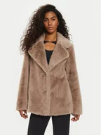 Płaszcze damskie - Guess Płaszcz przejściowy Filomena W4BL04 WGHO0 Beżowy Regular Fit - miniaturka - grafika 1