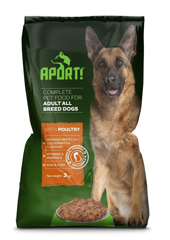 APORT DOG FOOD WITH POULTRY. 3 KG