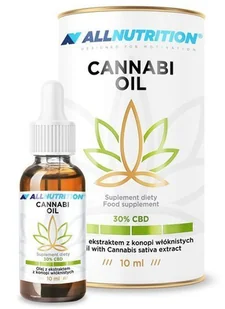 ALLNUTRITION Allnutrition Cannabi Oil 30% 10ml ALL782 - Olejki do ciała i włosów ALLNUTRITION Allnutrition Cannabi Oil 30% 10ml ALL782 - Olejki do ciała i włosów - miniaturka - grafika 1