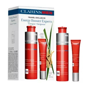 Clarins Men Energy Boost Experts Zestaw do pielęgnacji twarzy - Zestawy kosmetyków damskich - miniaturka - grafika 1