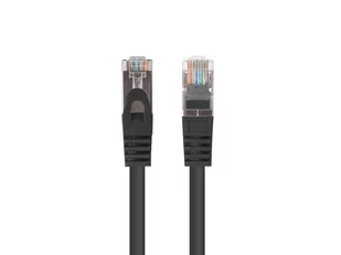 PATCHCORD KAT.6 FTP 0.5M CZARNY FLUKE PASSED LANBERG 10-PACK - Patchcordy - miniaturka - grafika 1