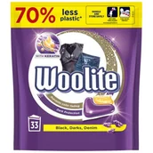 Środki do prania - Woolite Dark+keratyna Kapsułki do Prania ciemne 33 - miniaturka - grafika 1