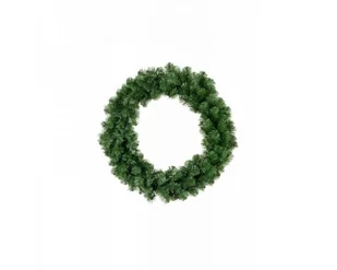 Wianek zielony na święta dekoracja z igliwia 35cm - Dekoracje domu - miniaturka - grafika 1