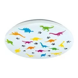 Struhm Plafon LED Struhm Kidi Dino 20 W 4000 K biały 03645 - Lampy sufitowe - miniaturka - grafika 1