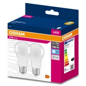 Żarówki LED - Żarówka LED 2 szt. E27 10 W = 75 W 1055 lm Neutralna biel Osram - miniaturka - grafika 1