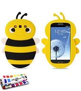 Etui i futerały do telefonów - Samsung Oryginalny muzzano Premium do i9300, żółty - miniaturka - grafika 1