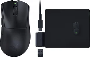 Razer DeathAdder V3 HyperSpeed RZ01-05140100-R3G1 + Podkładka Razer Gigantus V2 L RZ02-03330300-R3M1 - Myszki - miniaturka - grafika 1