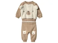 Komplety dla niemowląt - Lupilu Dres termoaktywny niemowlęcy Brązowy 50/56 - miniaturka - grafika 1